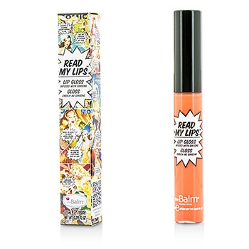 THEBALM READ MY LIPS (LIP GLOSS INFUSED WITH GINSENG) - #POP! 6.5ML/0.219OZ