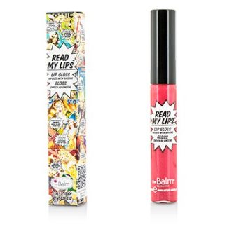 THEBALM READ MY LIPS (LIP GLOSS INFUSED WITH GINSENG) - #POW! 6.5ML/0.219OZ