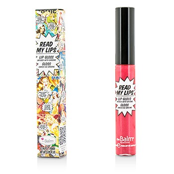 THEBALM READ MY LIPS (LIP GLOSS INFUSED WITH GINSENG) - #POW! 6.5ML/0.219OZ
