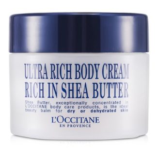 L'OCCITANE SHEA BUTTER ULTRA RICH BODY CREAM 200ML/7OZ