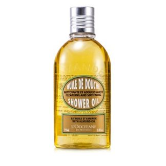 L'OCCITANE ALMOND CLEANSING &AMP; SOOTHING SHOWER OIL 250ML/8.4OZ