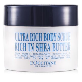 L'OCCITANE SHEA BUTTER ULTRA RICH BODY SCRUB 200ML/7OZ
