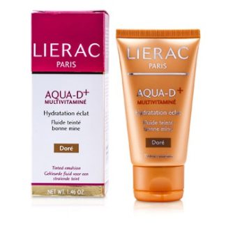 LIERAC AQUA D+ MULTIVITAMINE TEINT EMULSION - DORE 40ML/1.46OZ