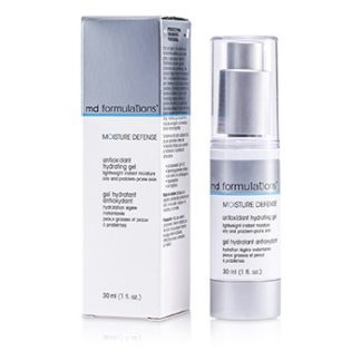 MD FORMULATIONS MOISTURE DEFENSE ANTIOXIDANT HYDRATING GEL 30ML/1OZ