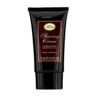 THE ART OF SHAVING SHAVING CREAM - SANDALWOOD ESSENTIAL OIL 75ML/2.5OZ