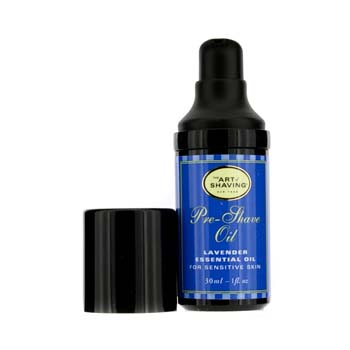 THE ART OF SHAVING PRE SHAVE OIL - LAVENDER ESSENTIAL OIL (TRAVEL SIZE, PUMP, FOR SENSITIVE SKIN) 30ML/1OZ
