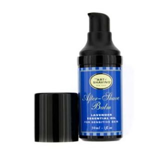 THE ART OF SHAVING AFTER SHAVE BALM - LAVENDER ESSENTIAL OIL (TRAVEL SIZE, PUMP, FOR SENSITIVE SKIN 30ML/1OZ