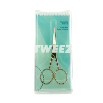 TWEEZERMAN MOUSTACHE SCISSORS 1PC