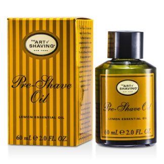 THE ART OF SHAVING PRE SHAVE OIL - LEMON ESSENTIAL OIL (FOR ALL SKIN TYPES) 60ML/2OZ