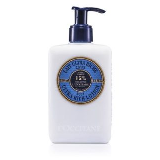 L'OCCITANE SHEA BUTTER ULTRA RICH BODY LOTION 250ML/8.4OZ