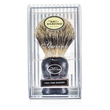 THE ART OF SHAVING FINE BADGER SHAVING BRUSH - BLACK 1PC