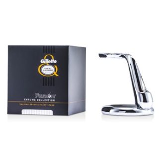 THE ART OF SHAVING FUSION CHROME COLLECTION FOR SHAVING BRUSH &AMP; RAZOR STAND 1PC