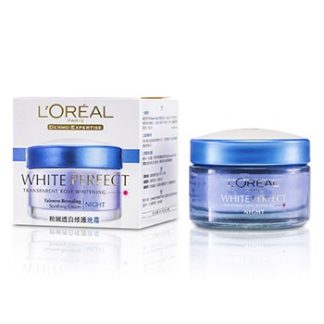L'OREAL DERMO-EXPERTISE WHITE PERFECT SOOTHING CREAM NIGHT 50ML/1.7OZ