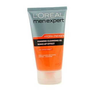 L'OREAL MEN EXPERT HYDRA ENERGETIC FOAMING CLEANSING GEL 150ML/5OZ