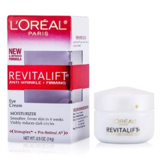 L'OREAL REVITALIFT ANTI-WRINKLE + FIRMING EYE CREAM 14G/0.5OZ