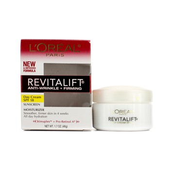 L'OREAL REVITALIFT ANTI-WRINKLE + FIRMING DAY CREAM SPF 18 48G/1.7OZ
