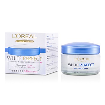 L'OREAL DERMO-EXPERTISE WHITE PERFECT FAIRNESS CONTROL MOISTURIZING CREAM DAY SPF17 PA++ 50ML/1.7OZ