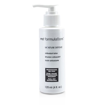 MD FORMULATIONS MOISTURE DEFENSE ANTIOXIDANT LOTION (SALON SIZE) 120ML/4OZ 1 MD FORMULATIONS MOISTURE DEFENSE ANTIOXIDANT LOTION (SALON SIZE) 120ML/4OZ