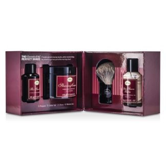 THE ART OF SHAVING THE 4 ELEMENTS OF THE PERFECT SHAVE - SANDALWOOD (NEW PACKAGING) (PRE SHAVE OIL + SHAVE CRM + A/S BALM + BRUSH) 4PCS
