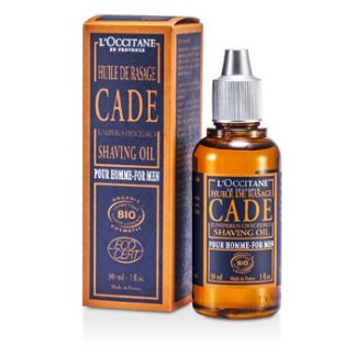 L'OCCITANE CADE FOR MEN SHAVING OIL 30ML/1OZ