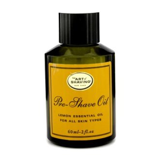 THE ART OF SHAVING PRE SHAVE OIL - LEMON ESSENTIAL OIL (FOR ALL SKIN TYPES, UNBOXED) 60ML/2OZ