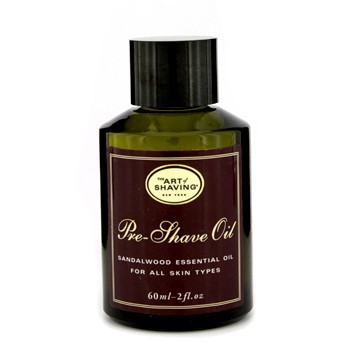 THE ART OF SHAVING PRE SHAVE OIL - SANDALWOOD ESSENTIAL OIL (UNBOXED) 60ML/2OZ