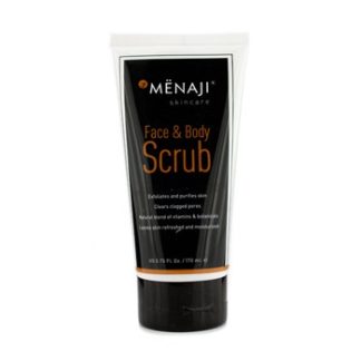 MENAJI FACE & BODY SCRUB 170ML/5.75OZ