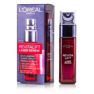 L'OREAL NEW REVITALIFT LASER RENEW ANTI-AGEING SUPER SERUM 30ML/1OZ