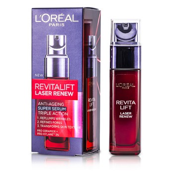 L'OREAL NEW REVITALIFT LASER RENEW ANTI-AGEING SUPER SERUM 30ML/1OZ