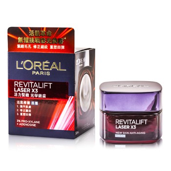 L'OREAL REVITALIFT LASER X3 ANTI AGING CREAM 50ML/1 L'OREAL REVITALIFT LASER X3 ANTI AGING CREAM 50ML/1.7OZ