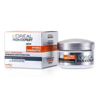 L'OREAL MEN EXPERT HYDRA ENERGETIC INTENSIVE 24HR HYDRATION (FOR DRY / SENSITIVE SKIN) (JAR) 50ML/1.7OZ