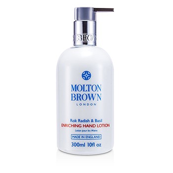 MOLTON BROWN ROK RADISH & BASIL ENRICHING HAND LOTION 300ML/10OZ 1 MOLTON BROWN ROK RADISH & BASIL ENRICHING HAND LOTION 300ML/10OZ