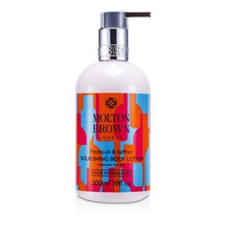 MOLTON BROWN PATCHOULI & SAFFRON NOURISHING BODY LOTION 300ML/10OZ