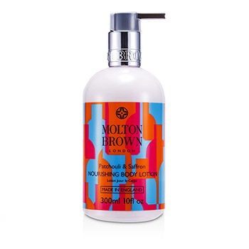 MOLTON BROWN PATCHOULI & SAFFRON NOURISHING BODY LOTION 300ML/10OZ 1 MOLTON BROWN PATCHOULI & SAFFRON NOURISHING BODY LOTION 300ML/10OZ