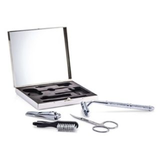 RAZOR MD THE WELL MANNERED GROOM KIT: RAZOR + GROOMING SCISSORS + NAIL CLIPPER + BRUSH + BOX 4PCS+1BOX