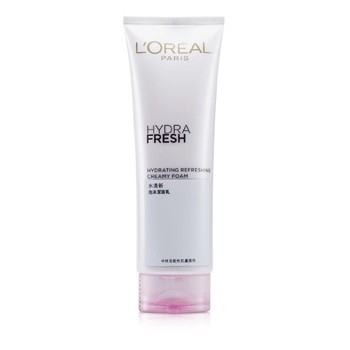 L'OREAL HYDRAFRESH HYDRATING REFRESHING CREAMY FOAM - FOR NORMAL TO DRY SKIN 125ML/4.2OZ