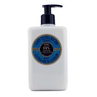 L'OCCITANE SHEA BUTTER ULTRA RICH BODY LOTION 500ML/16.9OZ
