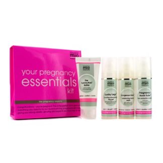 MAMA MIO YOUR PREGNANCY ESSENTIALS KIT: TUMMY RUB BUTTER
30ML + FACIAL WASH 30ML + PREGNANCY BOOB TUBE 30ML + LUCKY LEGS 30ML 4PCS