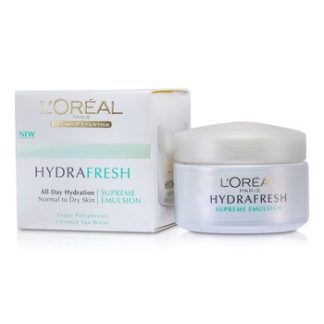 L'OREAL HYDRAFRESH ALL DAY HYDRATION SUPREME EMULSION 50ML/1.7OZ