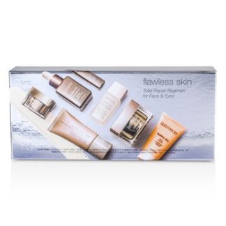 LAURA MERCIER FLAWLESS SKIN TOTAL REPAIR REGIMEN FOR FACE &AMP; EYES: CREME 30G + SERUM 30ML + EYE MAKEUP REMOVER 30ML + FACE POLISH 28G + EYE CREAM 5G + EYE SERUM 5ML + PRIMER 30ML 7PCS