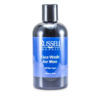 RUSSELL ORGANICS FACE WASH FOR MEN 240ML/8OZ 1 RUSSELL ORGANICS FACE WASH FOR MEN 240ML/8OZ