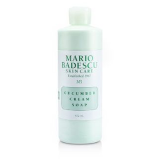 MARIO BADESCU CUCUMBER CREAM SOAP - FOR ALL SKIN TYPES 472ML/16OZ