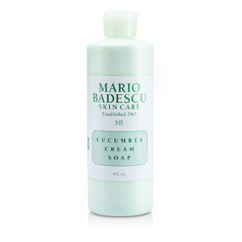 MARIO BADESCU CUCUMBER CREAM SOAP - FOR ALL SKIN TYPES 472ML/16OZ