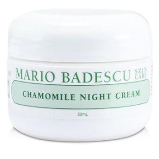 MARIO BADESCU CHAMOMILE NIGHT CREAM - FOR COMBINATION/ DRY/ SENSITIVE SKIN TYPES 29ML/1OZ