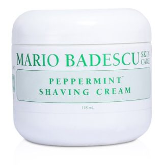MARIO BADESCU PEPPERMINT SHAVING CREAM 118ML/4OZ