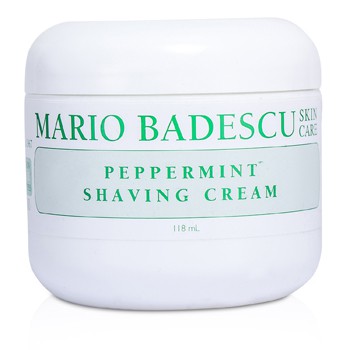 MARIO BADESCU PEPPERMINT SHAVING CREAM 118ML/4OZ