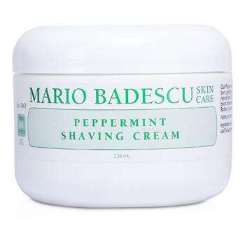 MARIO BADESCU PEPPERMINT SHAVING CREAM 236ML/8OZ