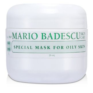 MARIO BADESCU SPECIAL MASK FOR OILY SKIN - FOR COMBINATION/ OILY/ SENSITIVE SKIN TYPES 59ML/2OZ