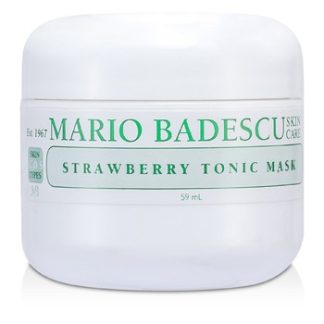 MARIO BADESCU STRAWBERRY TONIC MASK - FOR COMBINATION/ OILY/ SENSITIVE SKIN TYPES 59ML/2OZ