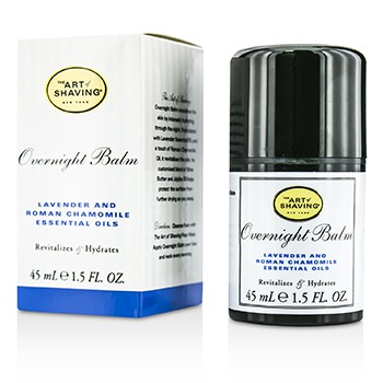 THE ART OF SHAVING LAVENDER AMD ROMAN CHAMOMILE OVERNIGHT BALM 45ML/1 THE ART OF SHAVING LAVENDER AMD ROMAN CHAMOMILE OVERNIGHT BALM 45ML/1.5OZ